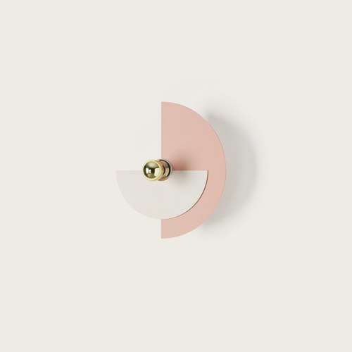 Taupe / White Haban Wall Light