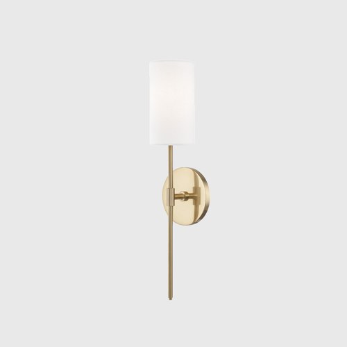 Aged Brass Olivia Wall Light