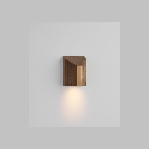 Antique Brass  Tor Mini Wall Light