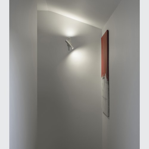 White Tubes Wall Light