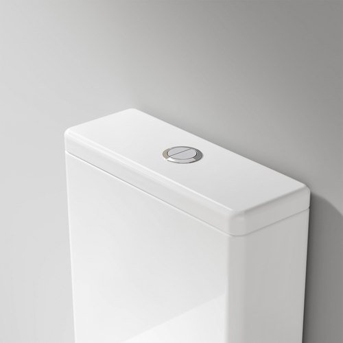Chrome Coloured Toilet Flush Button | 57Ø mm