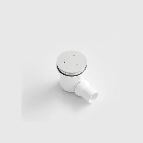 Matte White Versa Easy Clean Shower Waste 90mm