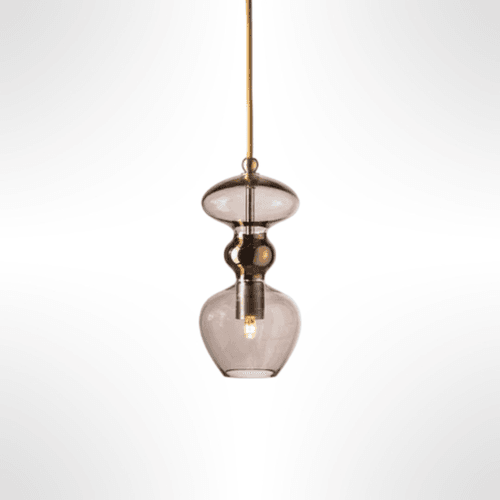 Obsidian Futura Pendant Small