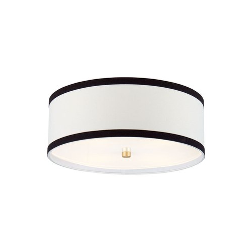 Gold / Black Kate Spade Walker Ceiling Pendant – Medium
