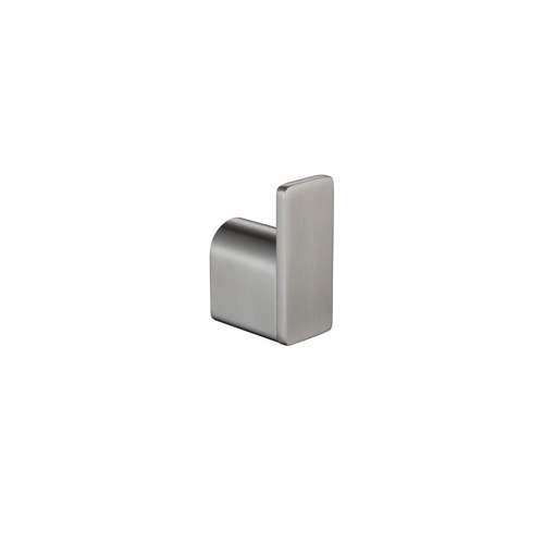 Brushed Nickel Code Pure Robe Hooks - 7 Colours