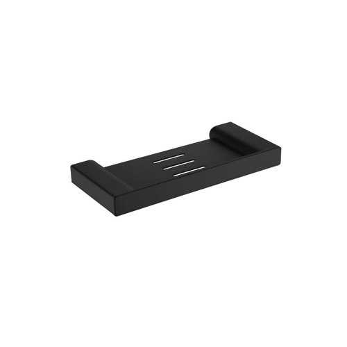 Matte Black Code Pure 250 Metal Shower Shelf - 7 Colours