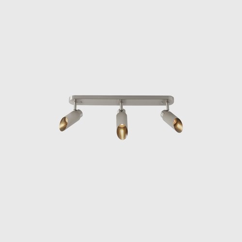 Satin Nickel Spot Pro Triple Ceiling Light