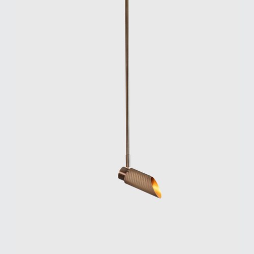 Antique Brass Spot Pro Ceiling Light