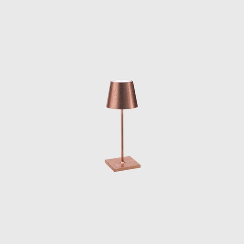 Copper Leaf Poldina Mini Metallic Table Lamp