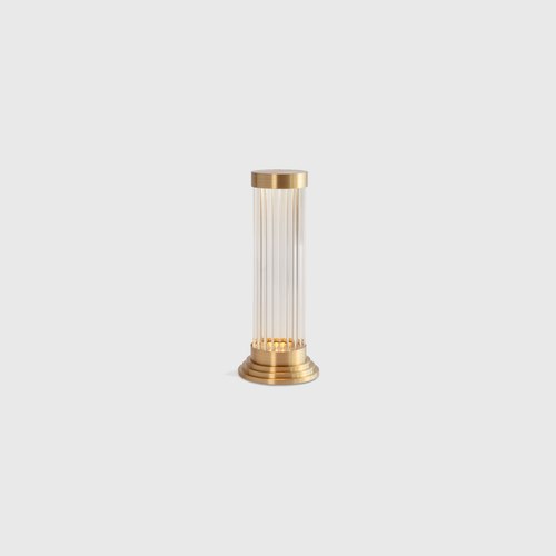 Antique Brass Porta Table Lamp