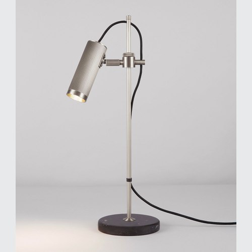 Satin Nickel Spot Desk Table Lamp