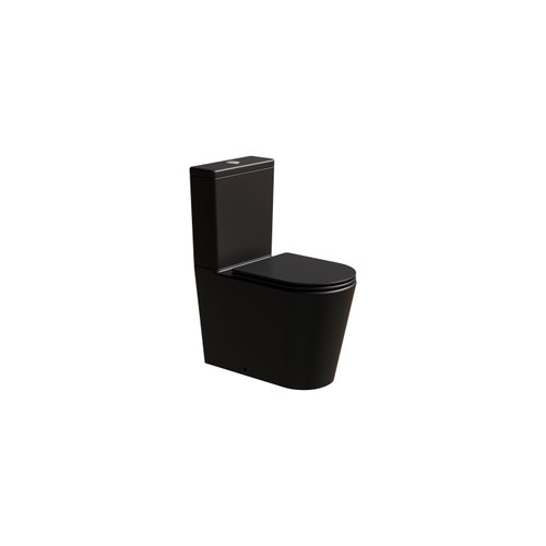 Matte Black Code Pure Typhoon Overheight Btw Toilet Suite