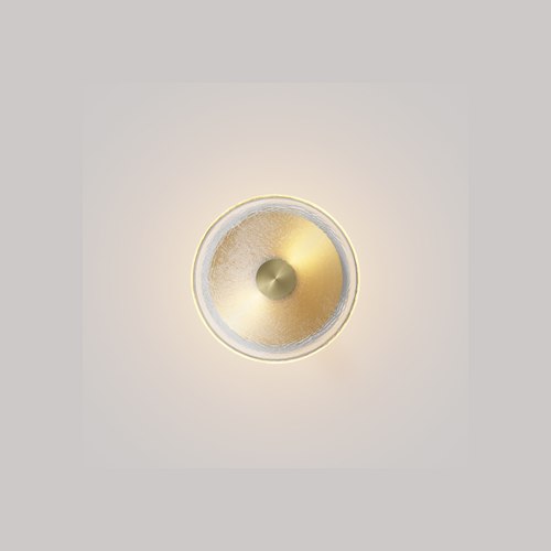 Brass Finish Coral Wall Light