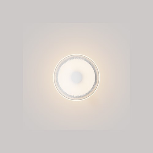 Matte White Coral Wall Light