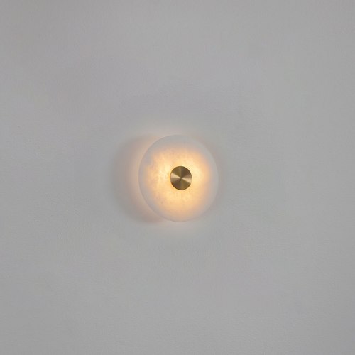 Antique Brass Bide Wall Light