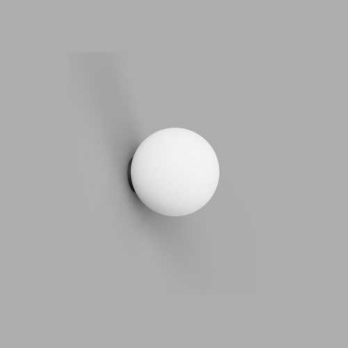 Iron Orb Mirror Wall Light