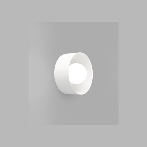 White Orb Sur Large Wall Light