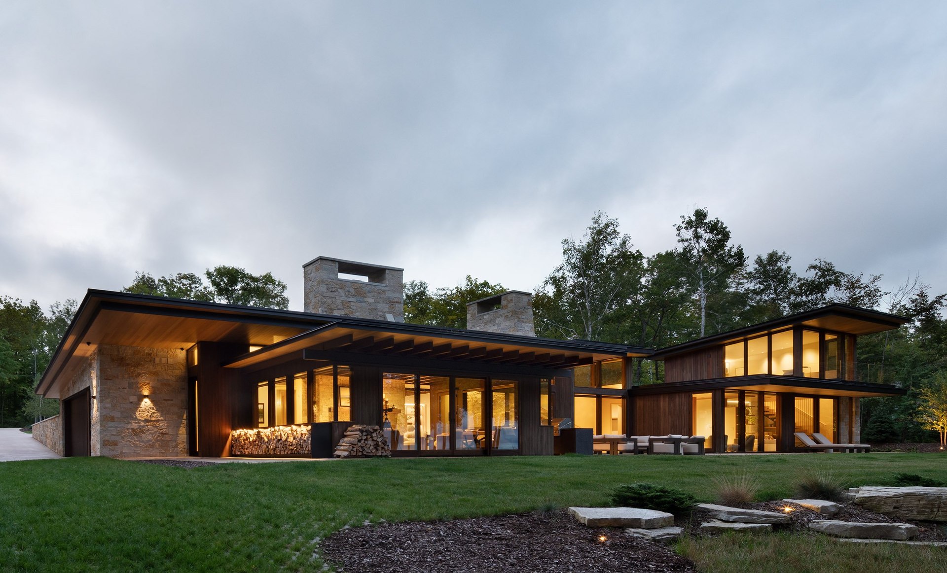 Door County Lake Home