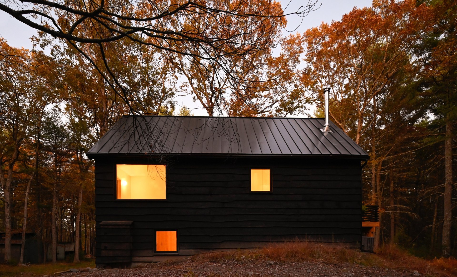 Upstate New York Forest Cabin